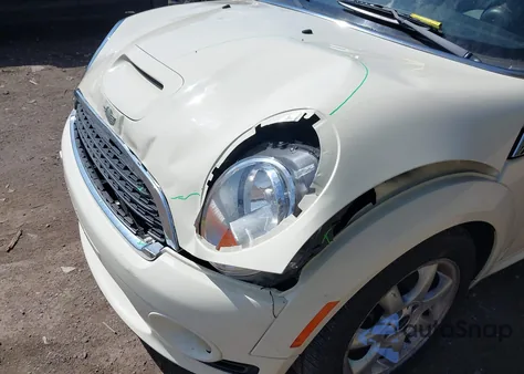 2010 Mini Cooper S z USA, uszkodzony, nr VIN WMWMF7C55ATZ71881